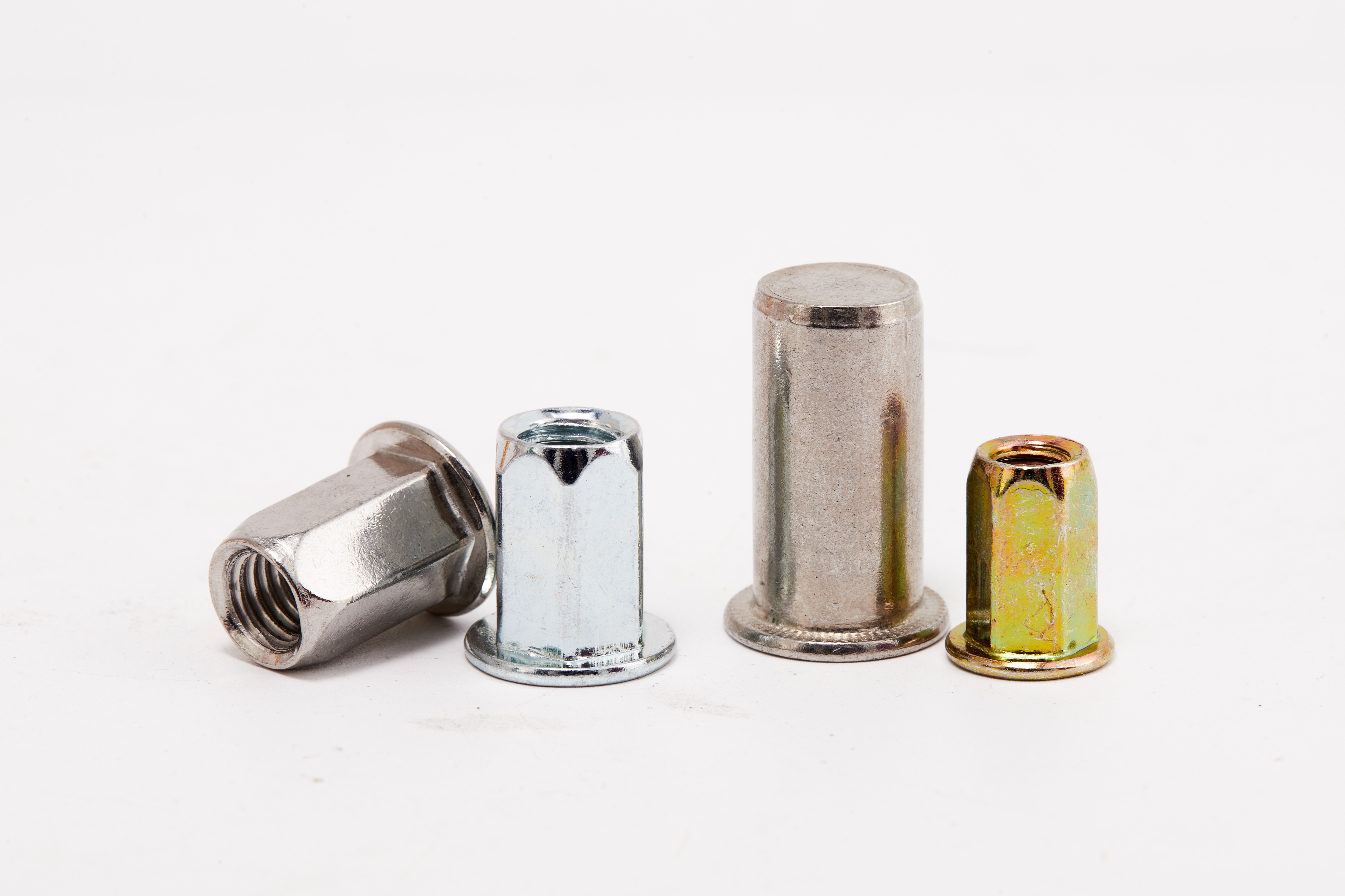 Stainless steel rivet nuts